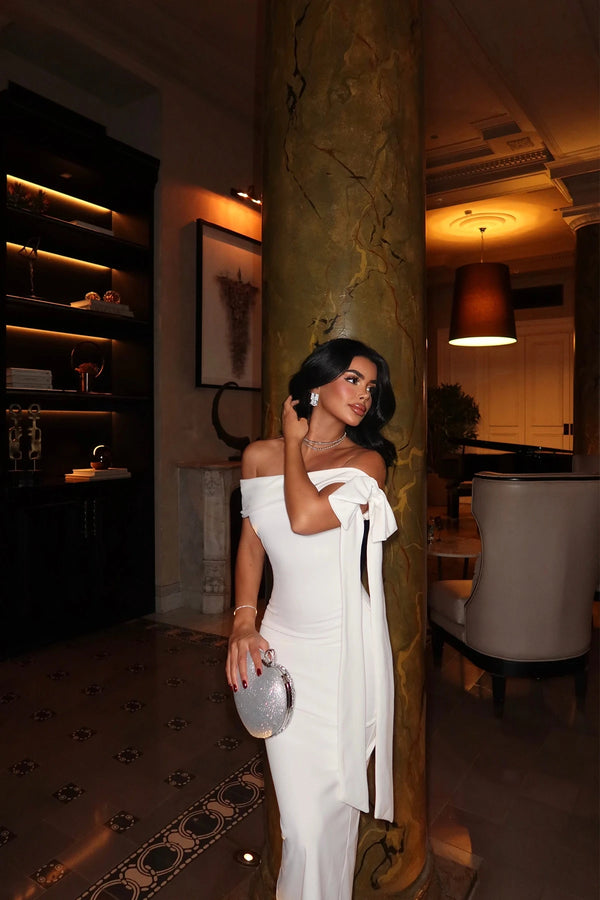 White Brianna Dress